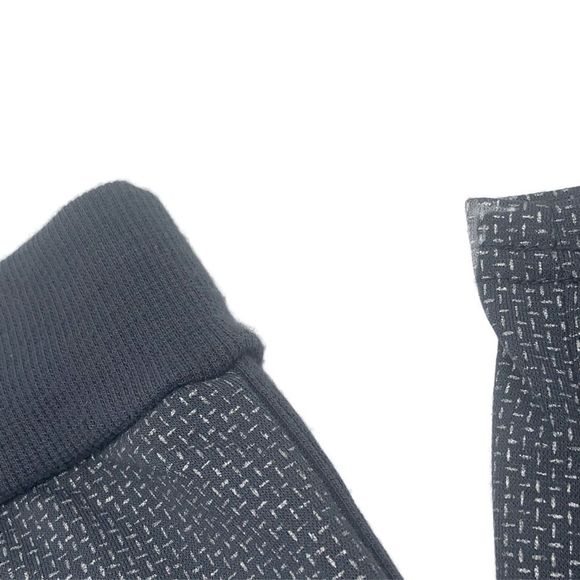 POOF EXCELLENCE LEGGINGS GRAY & SILVER WITH SOFT GRAY TRIM & WAIST | NWT | SMALL - Picture 8 of 10